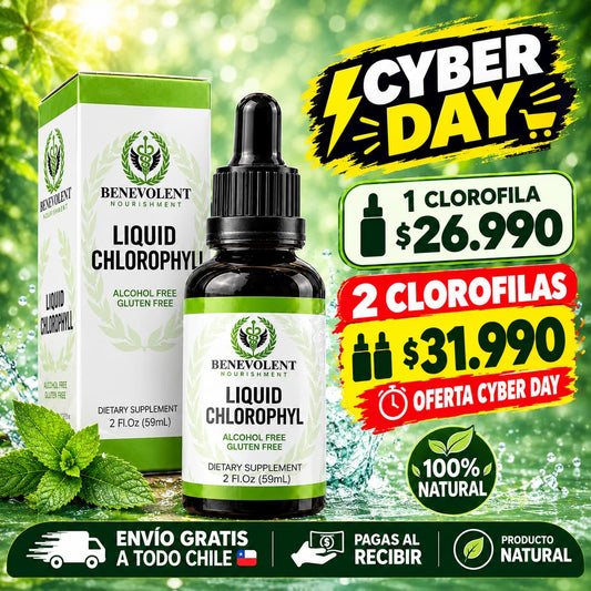 CLOROFILA LIQUIDA BENEVOLENT X 60 ML
